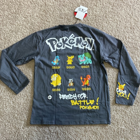 Zara Pokémon long sleeve shirt. Adult Xs - Picture 1 of 11